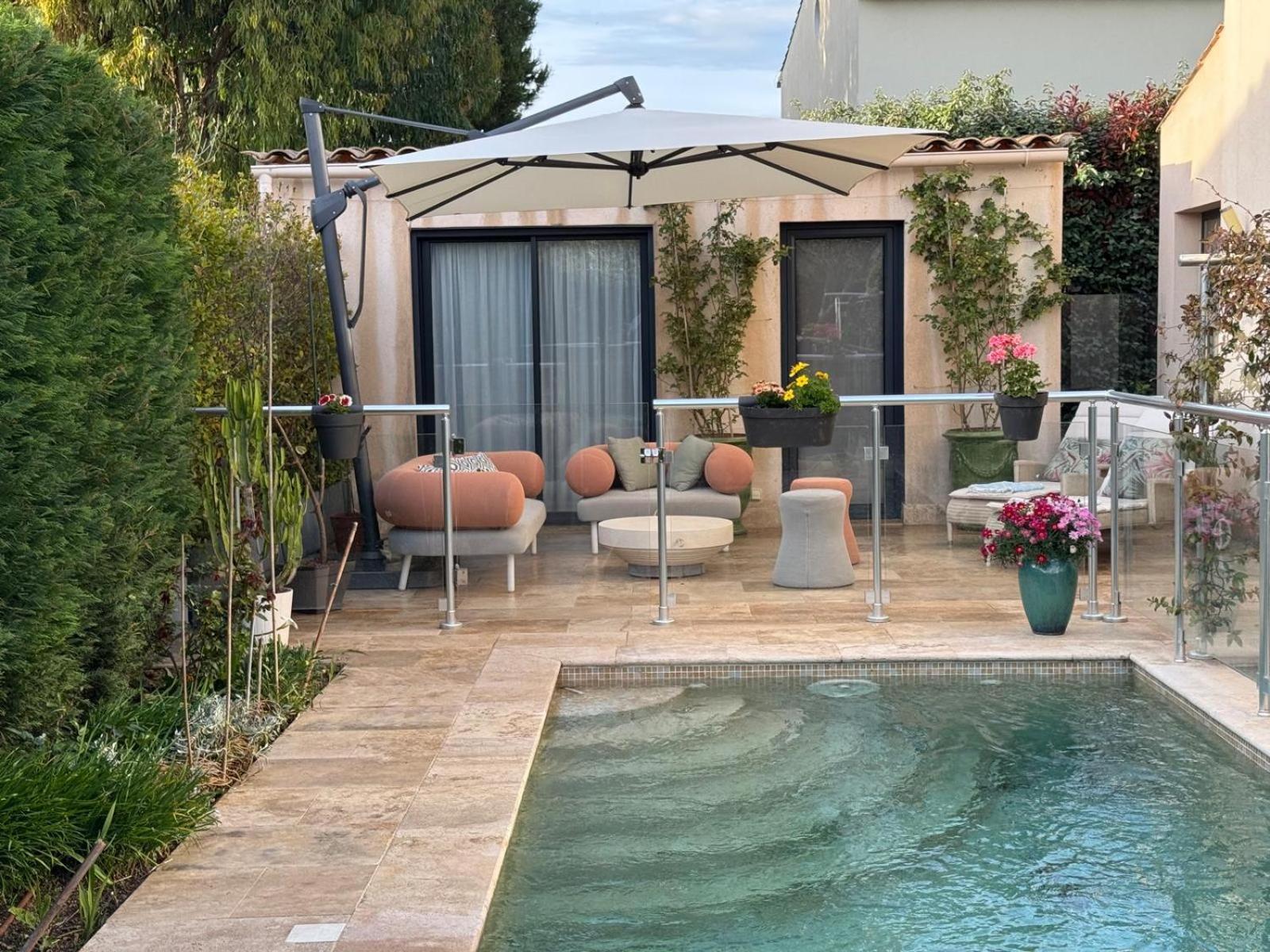 Villa Elimia Piscine Privee & Chauffee Antibes Extérieur photo